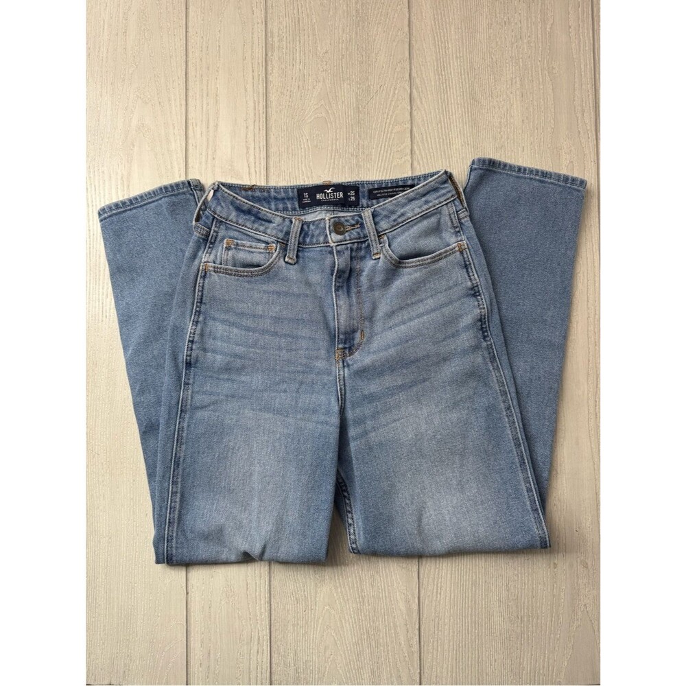 Hollister Ultra High Rise Mom Jeans 1S 25w 25L